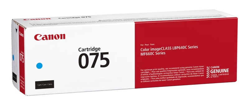 Canon CRG 075 C (6364C002) Toner Cartridge, Cyan - Image 4