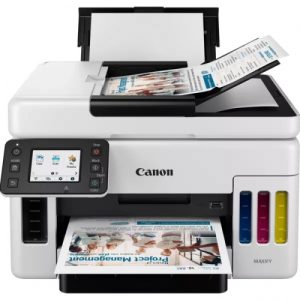 Canon MAXIFY GX6050 Printer Inkjet Colour MFP A4 24 ppm USB Wi-Fi Ethernet LAN