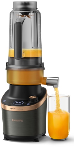 Philips Flip&Juice HR3770/00 Blender with juicer module, 1500 W, Black/Copper - Image 4