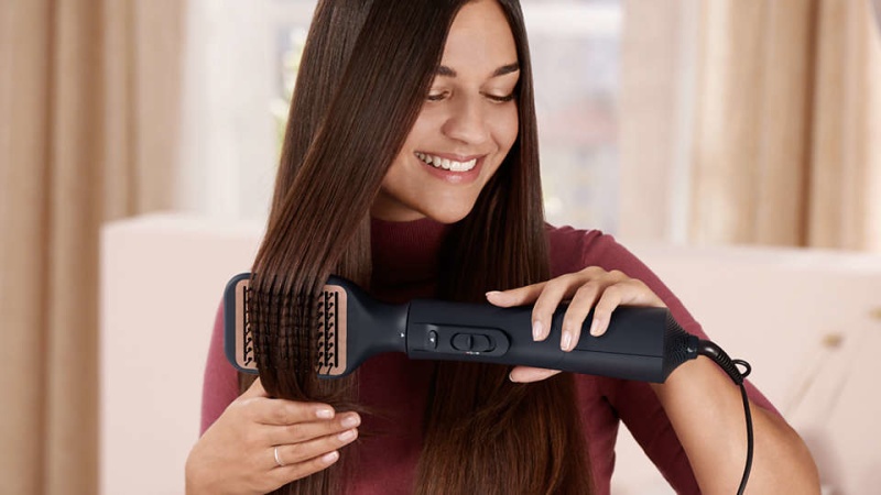 Philips 5000 Series Air Styler BHA530/00 Hair styling brush, Black - Image 9