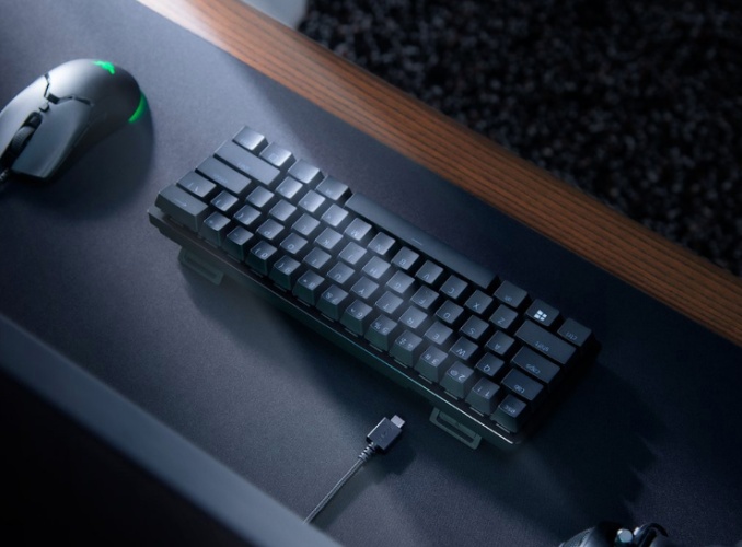 Razer Huntsman Mini Wired Gaming keyboard, USB, RGB LED, US Int, Linear Optical Switch, Black - Image 6