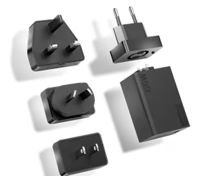 Lenovo 40AW0065WW USB-C AC Travel Adapter, 65W, Black