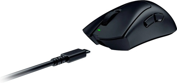 Razer DeathAdder V3 HyperSpeed Wireless Gaming Mouse RF Wireless + USB-C, 26000 DPI, Black