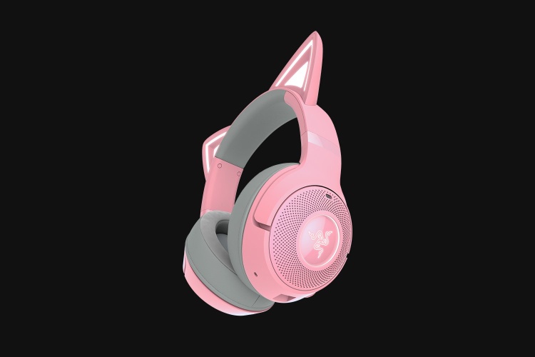 Razer Kraken Kitty V2 BT Wireless Gaming Headset, Bluetooth, Quartz - Image 4