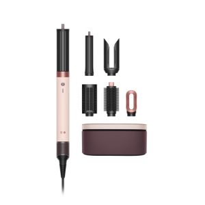 Dyson HS09 Airwrap Co-anda2x Straight+Wavy Hair Multi-Styler, Ceramic Pink/Rose Gold