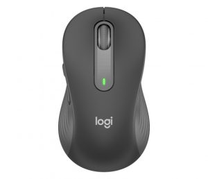 Logitech Signature M650 for Business Wireless Mouse RF Wireless + Bluetooth, 4000 DPI, Graphite