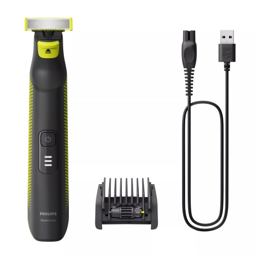Philips OneBlade Pro QP6506/15 Hair Shaver and Trimmer, Black/Green - Image 2