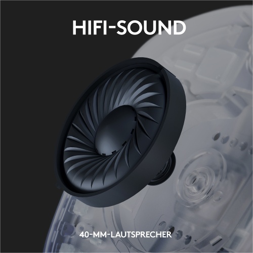 Logitech G435 LIGHTSPEED Wireless Gaming Headset, Bluetooth, Off White and Lilac - Image 10