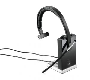Logitech H820e Wireless Headset, DECT USB-A, Black