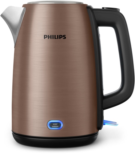Philips Viva Collection HD9355/92 Electric kettle 1.7 L, 2060 W, Copper/Black - Image 3