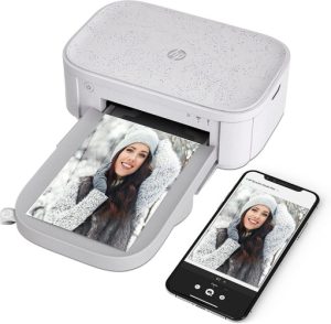 HP Sprocket Studio Plus 4x6'' Photo Printer Colour Dye sublimation 1 ppm, White