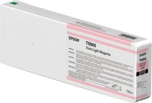 Epson T55K6 (C13T55K600) Ink Cartridge, Vivid Light Magenta Epson T55K6 (C13T55K600) Ink Cartridge, Vivid Light Magenta
