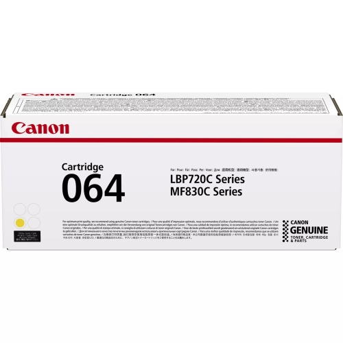 Canon CRG 064 (4931C001) Toner Cartridge, Yellow
