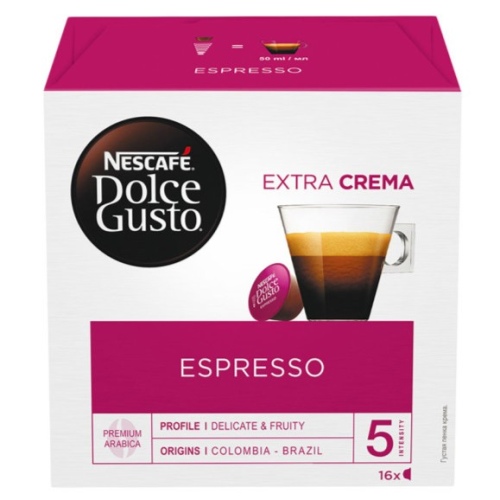 Nescafe Dolce Gusto Espresso Coffee, 16