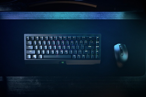 Razer BlackWidow V3 Mini HyperSpeed Gaming keyboard USB+RF Wireless+Bluetooth Yellow Switch, Black - Image 4