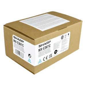 Sharp MX-C36TC (MXC36TC) Toner Cartridge, Cyan