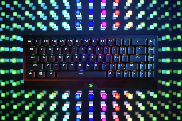 Razer BlackWidow V3 Mini HyperSpeed Gaming keyboard USB+RF Wireless+Bluetooth Yellow Switch, Black - Image 6