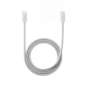 Xiaomi 6A Braided USB-C to USB-C Cable 1m, White Xiaomi 6A Braided USB-C to USB-C Cable 1m, White
