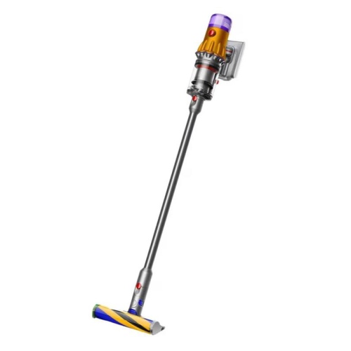 Dyson V12 Detect Slim Absolute (2023) Cordless vacuum cleaner, Nickel/Yellow - Image 2