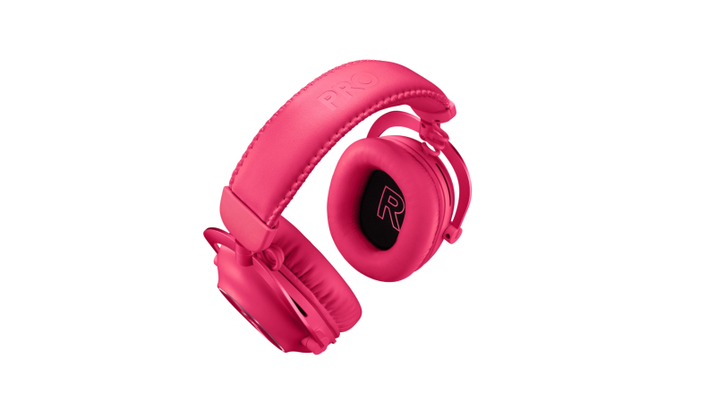Logitech G PRO X 2 LIGHTSPEED Wireless Gaming Headset, Bluetooth, Magenta - Image 4