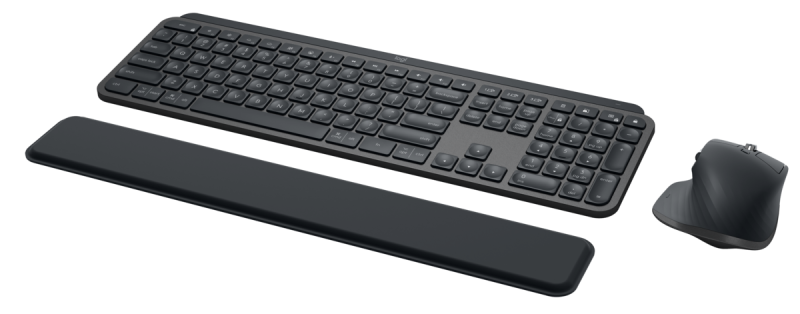 Logitech MX Keys Combo for Business Gen 2 - Keyboard, Palm Rest and Mouse set, DE, Graphite - Image 2