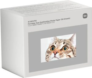 Xiaomi Portable Dye-Sublimation Photo Paper 50x76mm (50 Sheets)