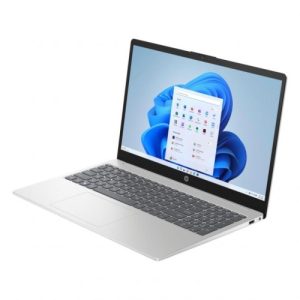 HP 15-fc0038ny Laptop 15.6'' FHD Ryzen 5 7520U 16GB 512GB SSD W11H, Natural Silver