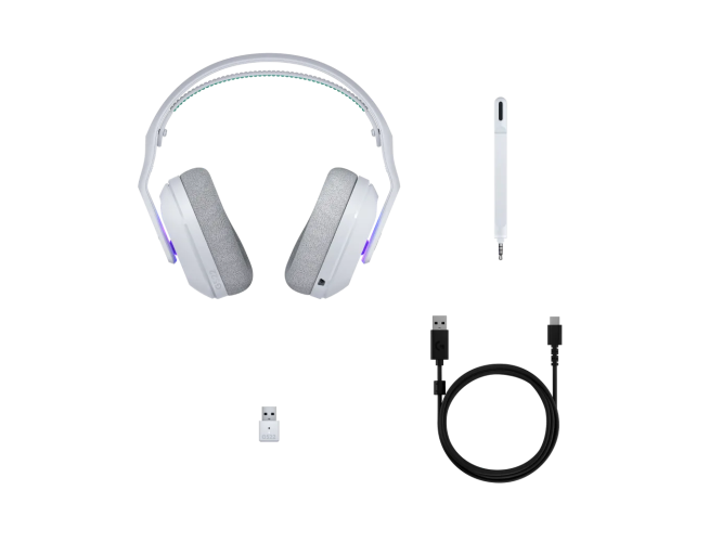 Logitech G522 Lightspeed Wireless Gaming Headset, Bluetooth, White - Image 6