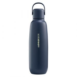 SodaStream Fizz & Go COOL 0,9L Insulated Bottle, Stainless Steel, Storm