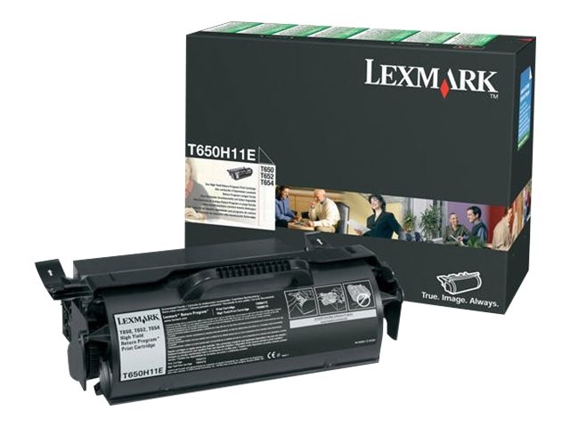 Lexmark T650H11E Toner Cartridge, Black