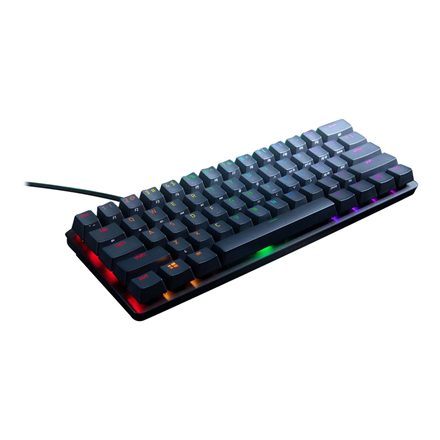 Razer Huntsman Mini Wired Gaming keyboard, USB, RGB LED, US Int, Linear Optical Switch, Black - Image 2
