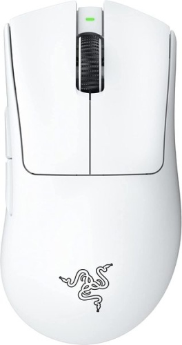 Razer DeathAdder V3 Pro Wireless Gaming Mouse RF Wireless + USB-C, 30000 DPI, White