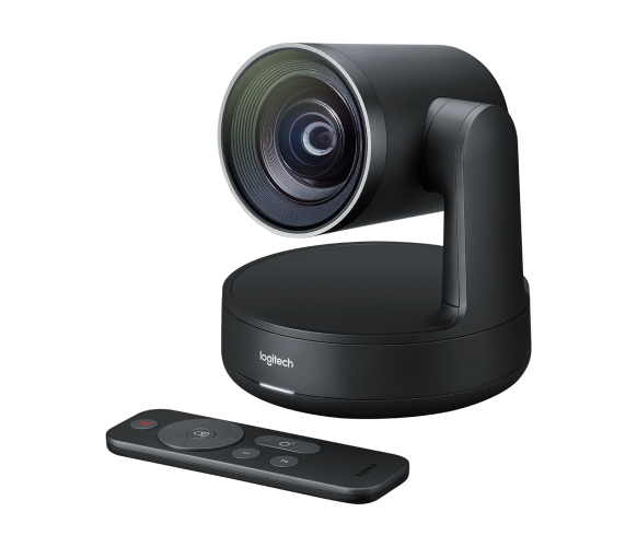 Logitech Rally Camera Premium PTZ Video Conference Camera, Ultra-HD, Black - Image 3