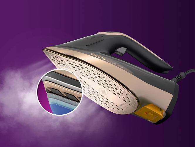 Philips Azur 8000 Series DST8041/80 Steam Iron, 3000 W, Black - Image 8