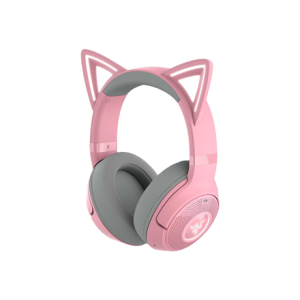 Razer Kraken Kitty V2 BT Wireless Gaming Headset, Bluetooth, Quartz