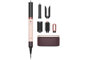Dyson HS09 Airwrap Co-anda2x Straight+Wavy Hair Multi-Styler, Ceramic Pink/Rose Gold