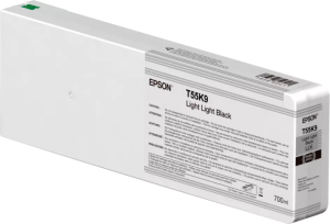 Epson T55K9 (C13T55K900) Ink Cartridge, Light Light Black Epson T55K9 (C13T55K900) Ink Cartridge, Light Light Black