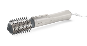 Philips 7000 Series Air styler BHA710/00 Hair Styling Brush, Metallic White