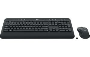 Logitech Advance Wireless Keyboard and Mouse Combo MK545, keyboard layout US, Black