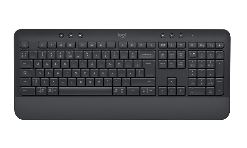 Logitech Signature K650 Wireless Keyboard, US Int, Graphite