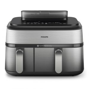 Philips 5000 Series NA555/00 Hot Air Fryer 9 L 2750 W, Silver