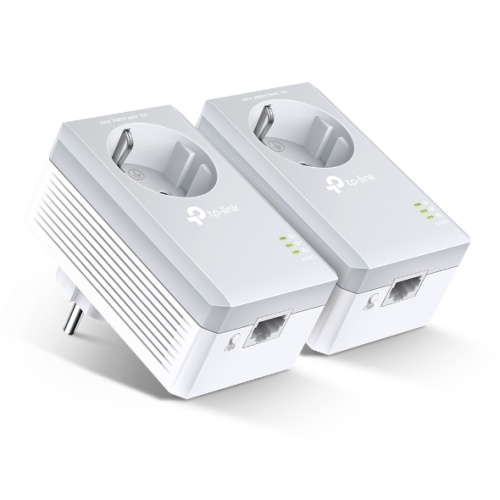 TP-Link TL-PA4010P KIT AV600 Passthrough Powerline 600 Starter Kit Adapter Kit - Image 5