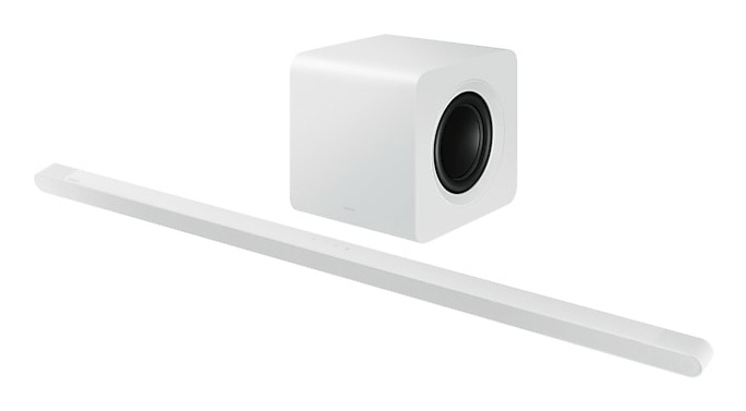 Samsung HW-S801D Soundbar, 3.1.2 ch, White