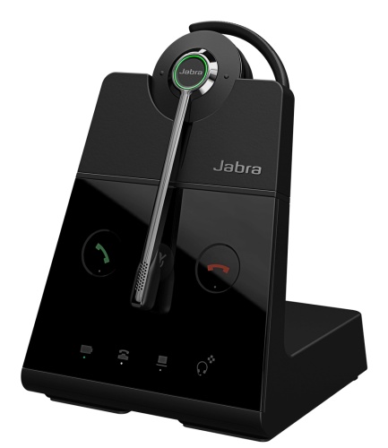 Jabra Engage 65 SE Convertible Wireless Headset, DECT, Base Stand, Black - Image 2