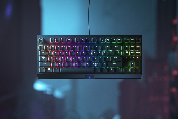 Razer Blackwidow V3 Tenkeyless Wired Gaming keyboard, RGB LED, USB, US, Green Switch, Black - Image 8