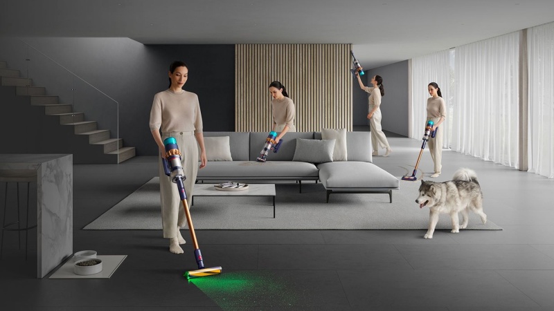 Dyson Gen5 Detect Absolute Cordless vacuum cleaner, Midnight Blue/Copper - Image 8