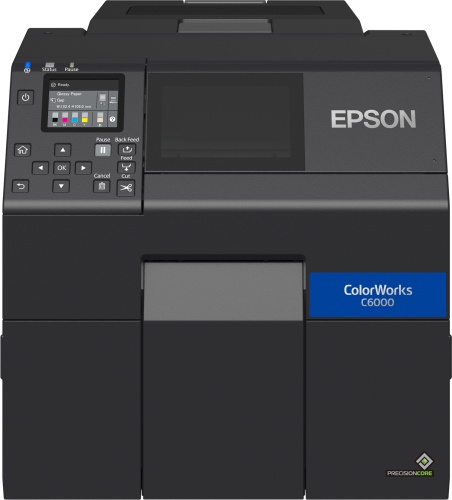 Epson ColorWorks C6000Ae (BK) Industrial Label Printer Inkjet Colour 119 mm/sec USB LAN - Image 2