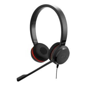 Jabra Evolve 20 SE MS Stereo Wired Headset, USB-A, Black