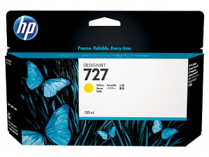 HP 727 (B3P21A) Ink Cartridge, Yellow
