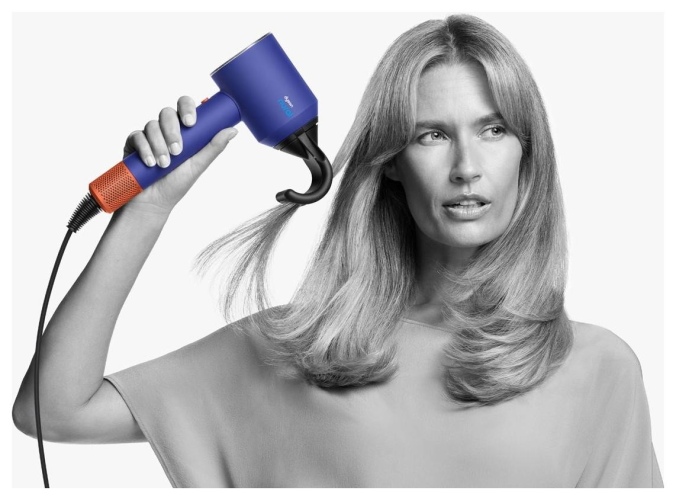 Dyson HD16 Supersonic Nural Hair Dryer, Vinca Blue/Topaz - Image 6